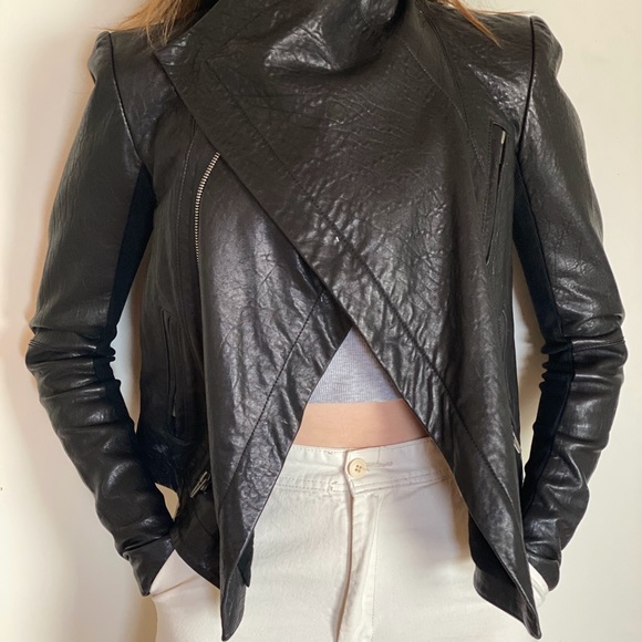 Leather Motorcycle Jacket - Picture 6 of 8